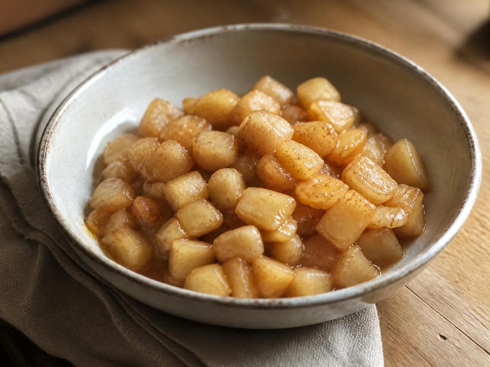 Appel-perencompote met kaneel