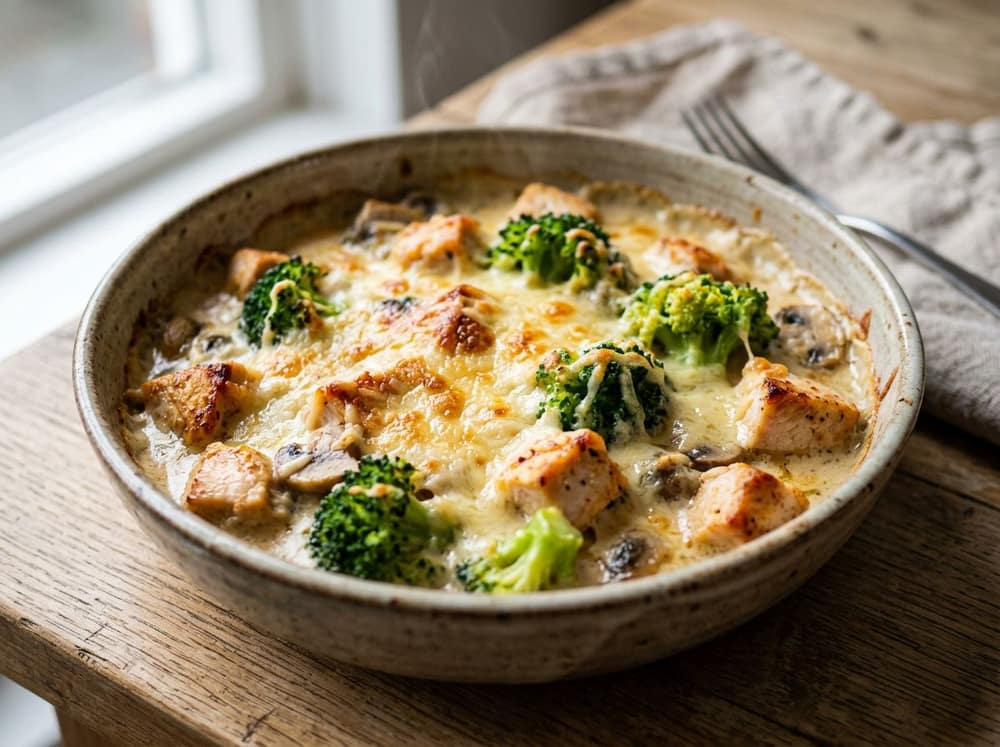 Kip-broccoli ovenschotel light