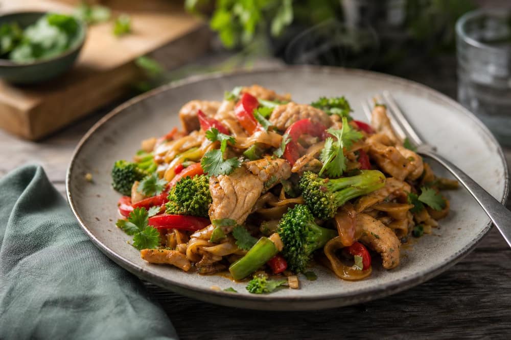 Snelle gezonde wok in 15 minuten